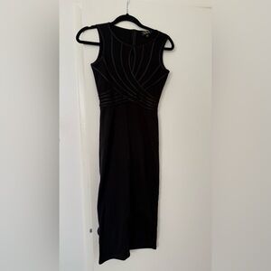 Chic Black Midi Dress